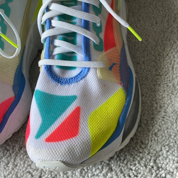 Puma Lqdcell Optic Sheer Lace Up Sneakers - Picture 9 of 12